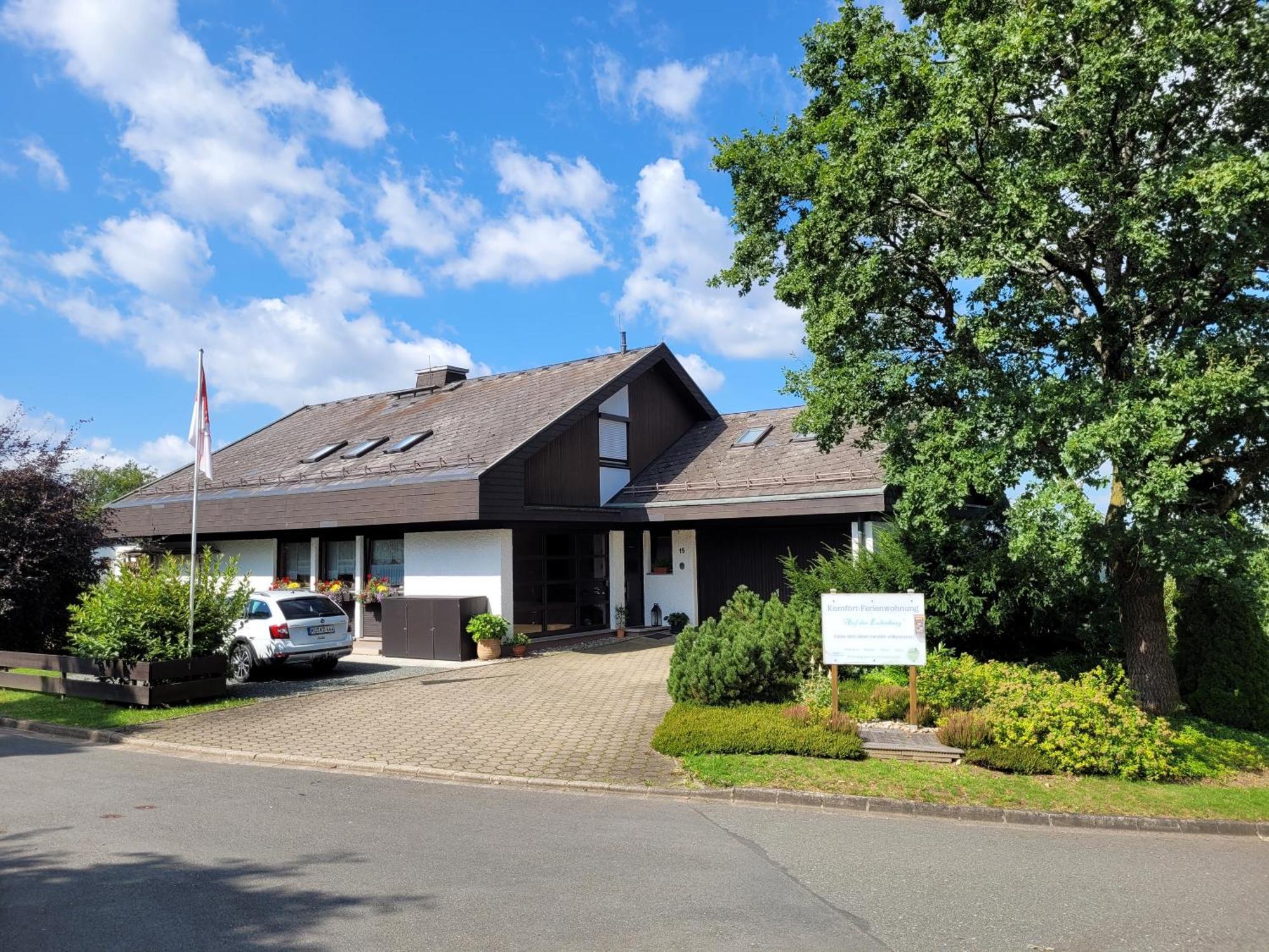 Komfort-Ferienwohnung Auf Der Eulenburg Grafengehaig Extérieur photo