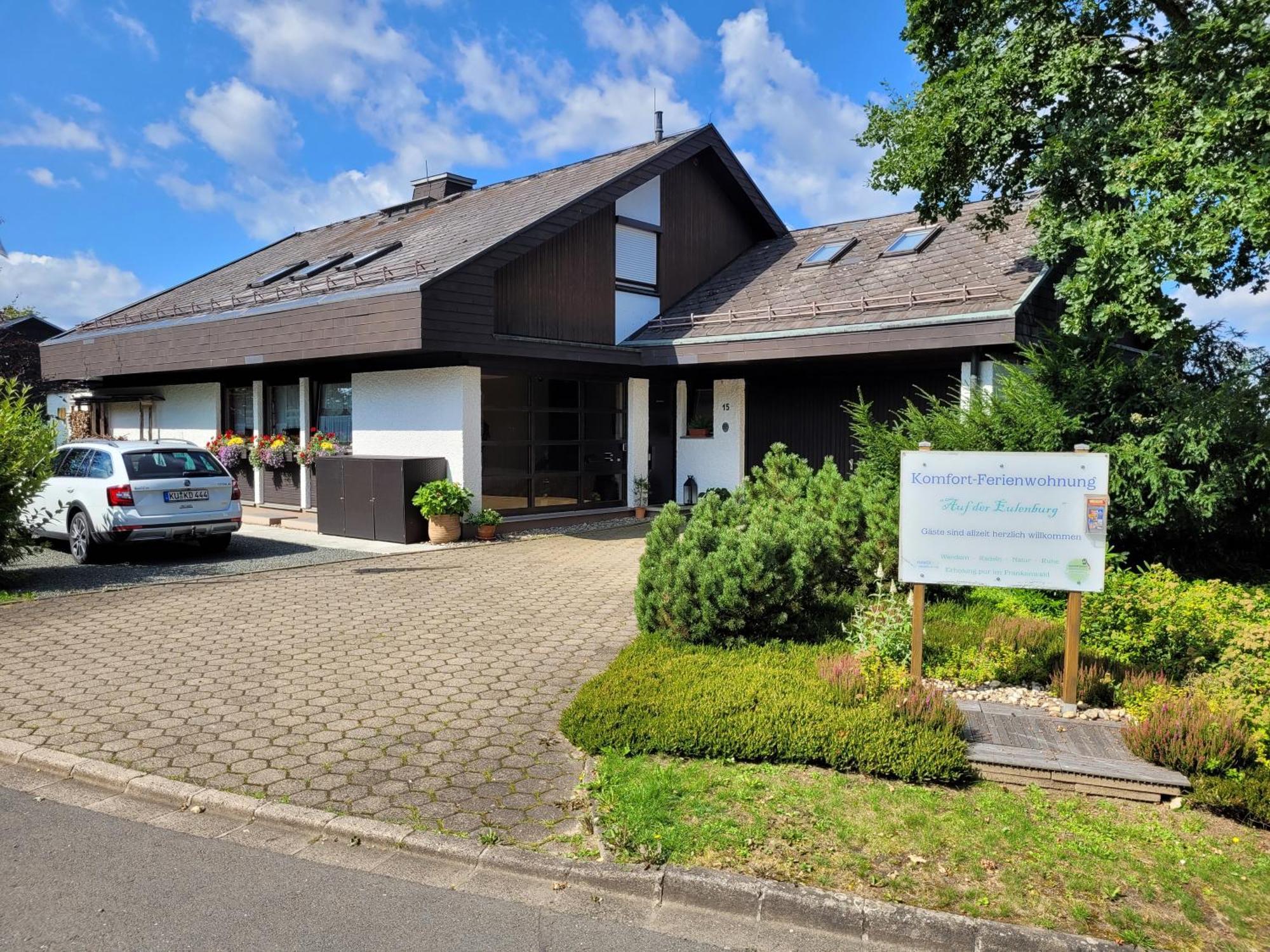 Komfort-Ferienwohnung Auf Der Eulenburg Grafengehaig Extérieur photo
